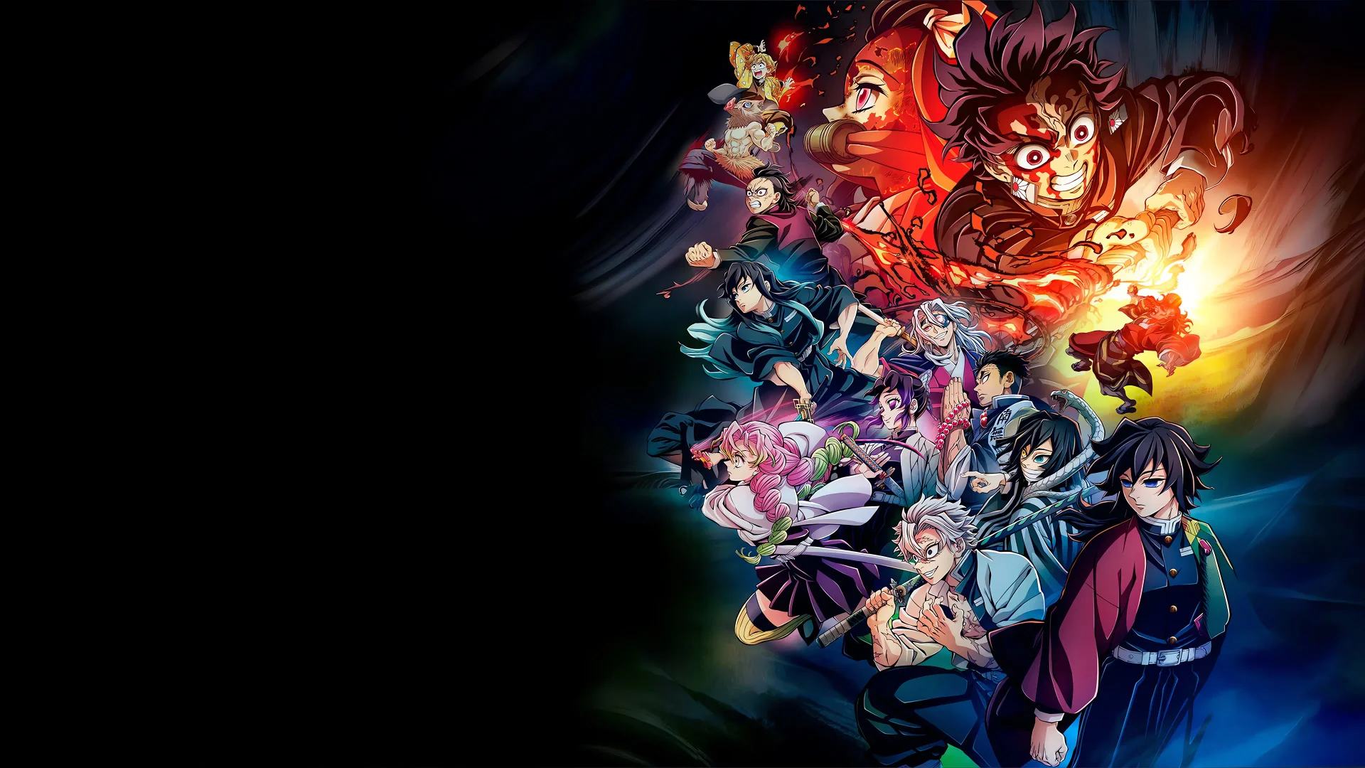 Image de fond de Demon Slayer: Kimetsu no Yaiba